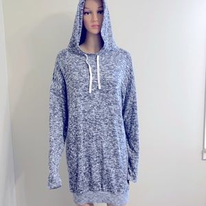 Express one Elena hoodie long Sleeve Above the Knee Dress Sz.M/M